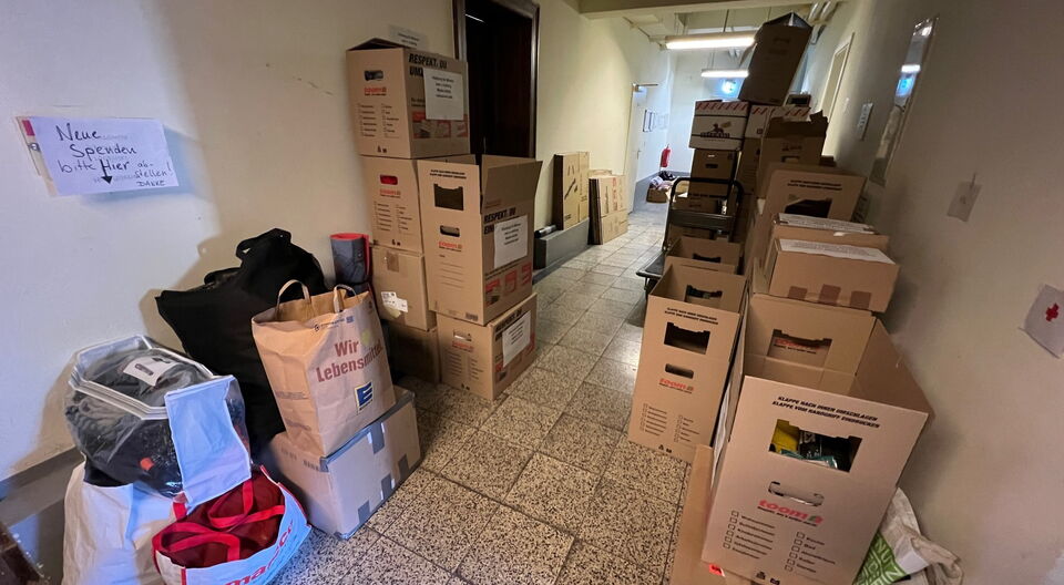 Weitere Spendenannahmen für die Ukraine...