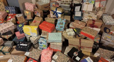 Weihnachtsgeschenke im Schuhkarton - Potsdam packt's